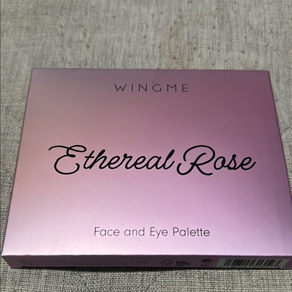 WingMe Ethereal Rose Face and Eye Palette